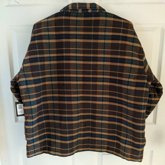 Dickies Plaid Flannel Insulated Shirt Jacket - Picture 2 of 3